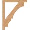 Ekena Millwork Balboa Block Smooth Bracket, Western Red Cedar, 3 1/2"W x 38"D x 46"H BKT04X38X46BOA05SWR - alternate 4
